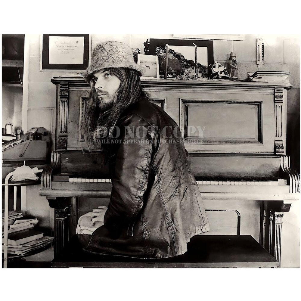 Leon Russell Photograph 8 X 10 | RARE 1970 Portrait | Picture | Poster Art Print